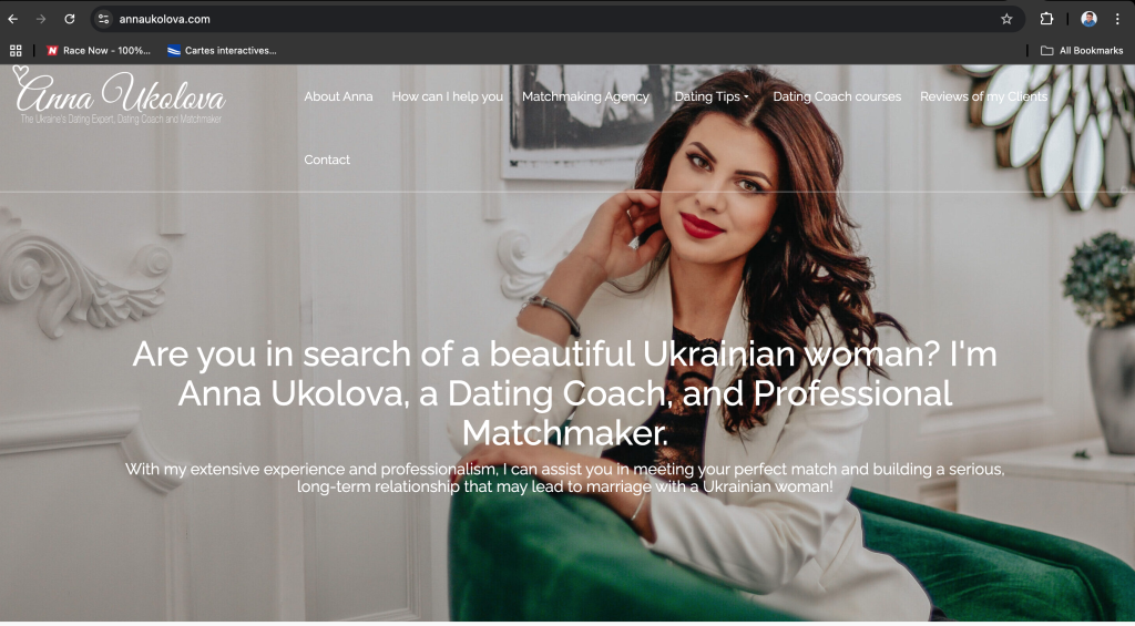 Ukolova Anna Matchmaker Anna Ukolova